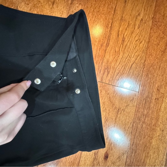 Helmut Lang Black Flare Pants - Picture 5 of 6